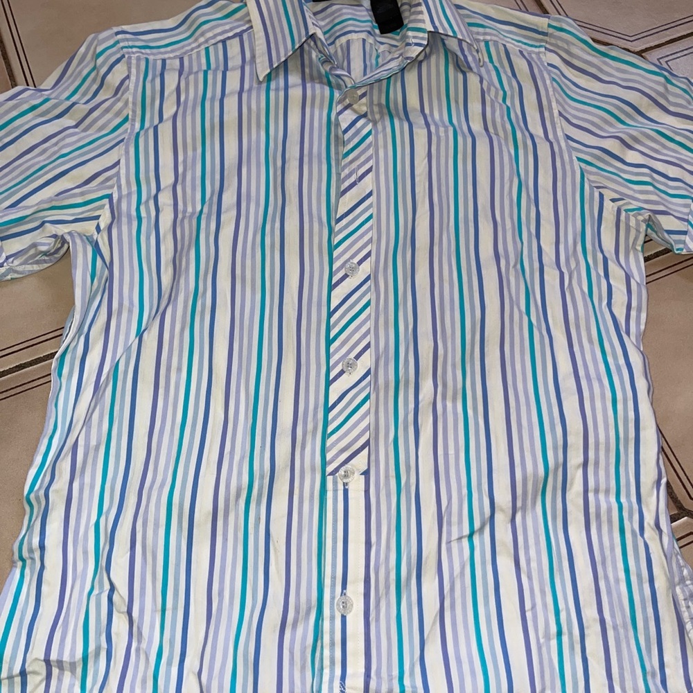 DKNY MENS BUTTON DOWN NICE SHIRT M Medium